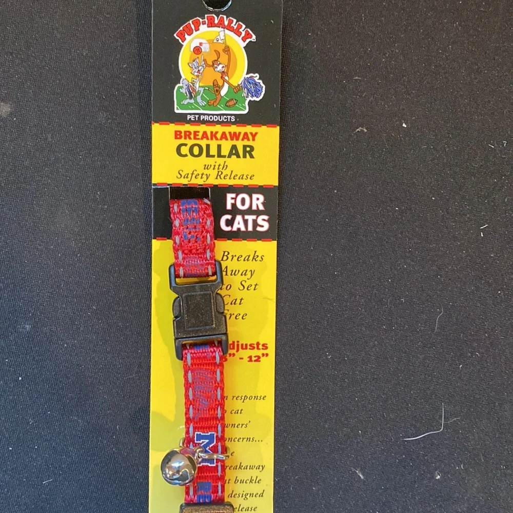 NEW - University of Mississippi Ole Miss Breakaway Cat Collar